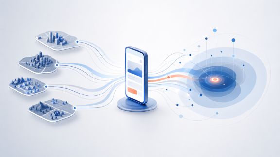 Retargeting mobile : mesurer la pression utile par bassin de vie