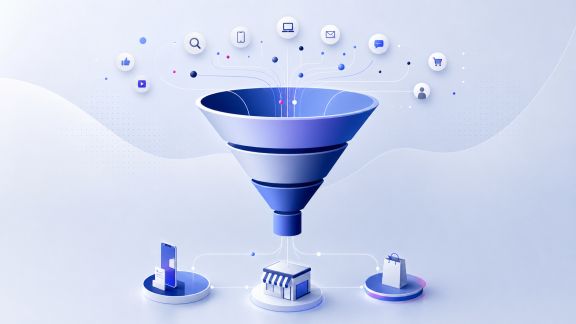 Funnel omnicanal : aligner acquisition, rétention et trafic magasin